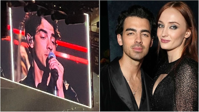 Joe Jonas was seen wearing his wedding ring amid divorce rumours with Sophie Turner.