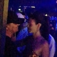 Leonardo DiCaprio and Vittoria Ceretti were seen kissing at a club in Ibiza.