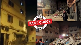 Old building collapse video falsely linked to recent Morocco quake