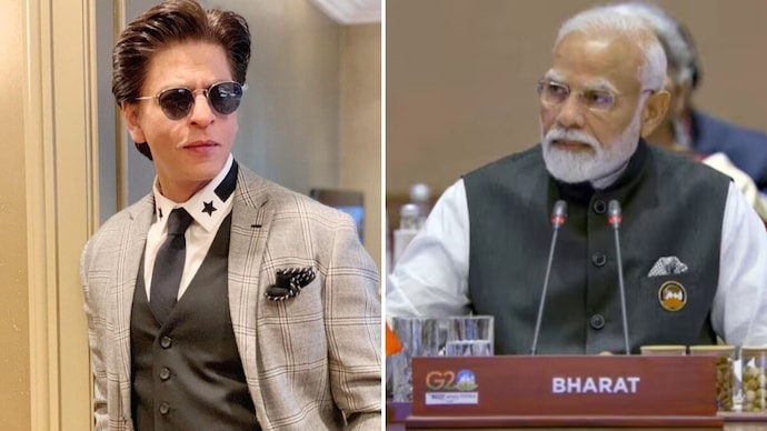 SRK congratulates PM Narendra Modi on G20 Summit's success.